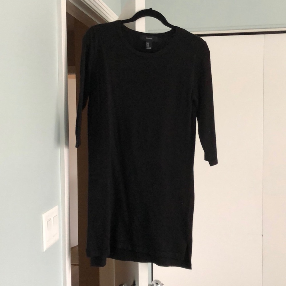 Black Forever 21 Sweater Dress